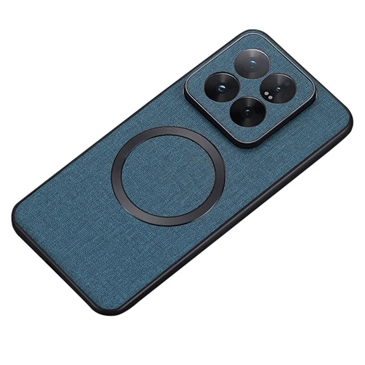 For iPhone 14 Pro Case Shockproof Soft TPU+Cloth Slim Phone Cover