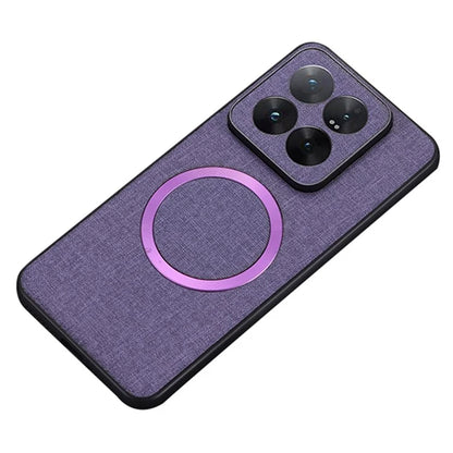 For iPhone 14 Pro Case Shockproof Soft TPU+Cloth Slim Phone Cover