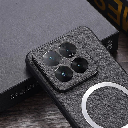 For iPhone 14 Pro Case Shockproof Soft TPU+Cloth Slim Phone Cover