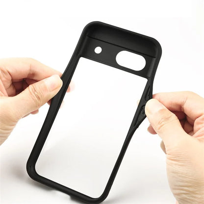 For Google Pixel 8a Case Shockproof Phone Shell Slim-Fit TPU + PC Clear Phone Cover