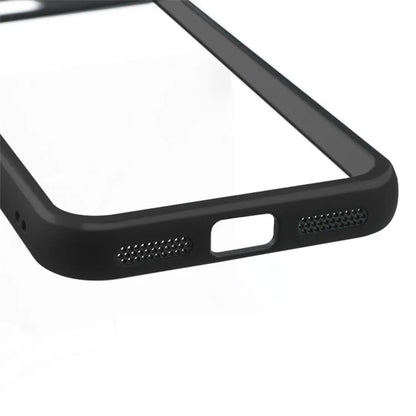For Google Pixel 8a Case Shockproof Phone Shell Slim-Fit TPU + PC Clear Phone Cover