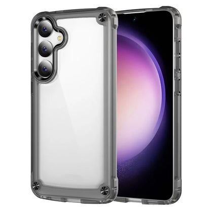 For Samsung Galaxy S24 Case Anti-drop TPU Frame Clear PC Back Cover