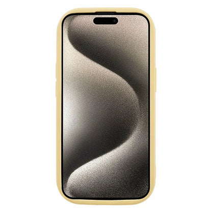 JTW Series For iPhone 15 Phone Case Rubberized TPU Cover with Wrist Strap