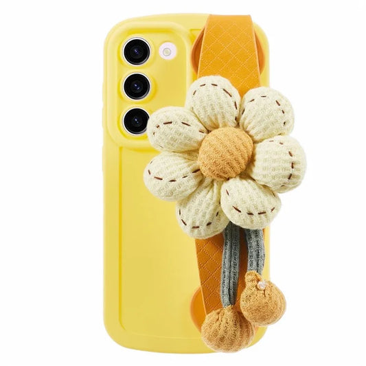 JTW Series For Samsung Galaxy S23 TPU Case Wristband Finger Holder Phone Cover