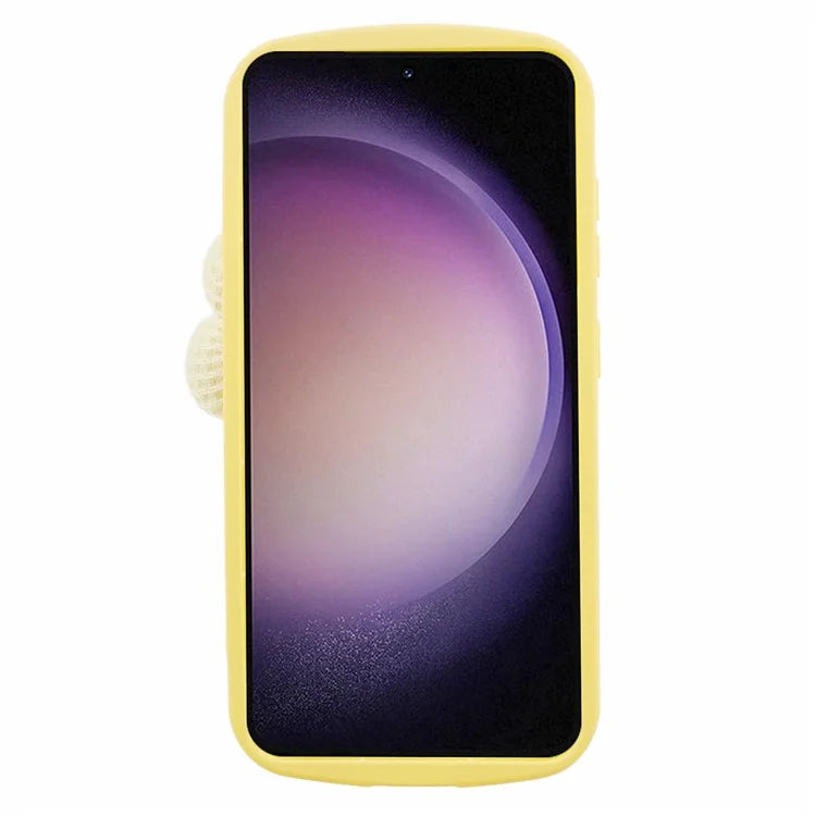 JTW Series For Samsung Galaxy S23 TPU Case Wristband Finger Holder Phone Cover