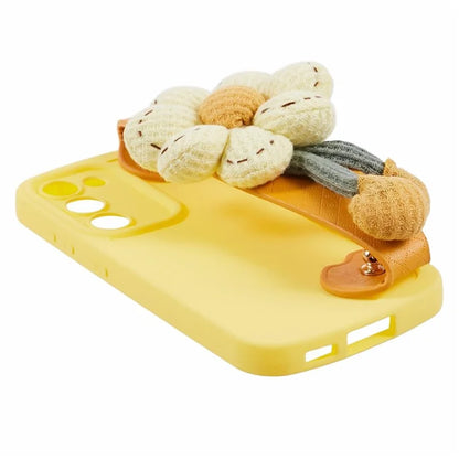 JTW Series For Samsung Galaxy S23 TPU Case Wristband Finger Holder Phone Cover