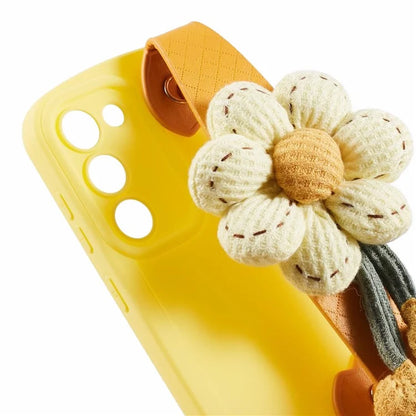 JTW Series For Samsung Galaxy S23 TPU Case Wristband Finger Holder Phone Cover