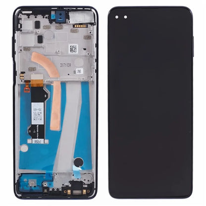 For Motorola Moto G 5G Plus XT2075 Grade B LCD Screen and Digitizer Assembly + Frame Replacement Part (without Logo)