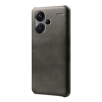 For Xiaomi Redmi Note 13 Pro+ 5G Case Calf Texture PC Cover Anti-Scratch Phone Shell