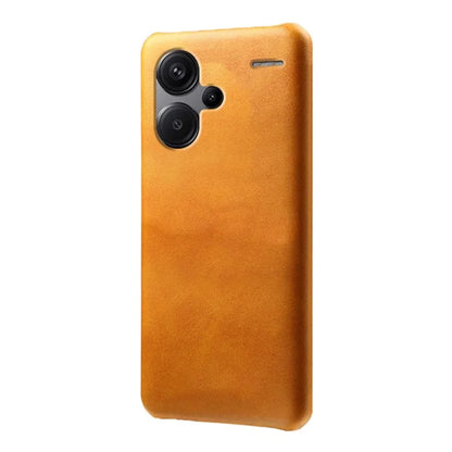 For Xiaomi Redmi Note 13 Pro+ 5G Case Calf Texture PC Cover Anti-Scratch Phone Shell