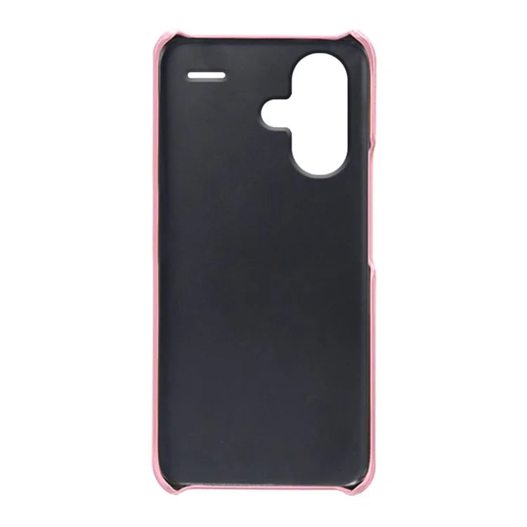 For Xiaomi Redmi Note 13 Pro+ 5G Case Calf Texture PC Cover Anti-Scratch Phone Shell