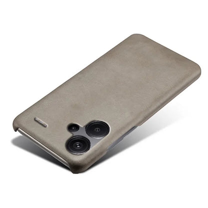 For Xiaomi Redmi Note 13 Pro+ 5G Case Calf Texture PC Cover Anti-Scratch Phone Shell