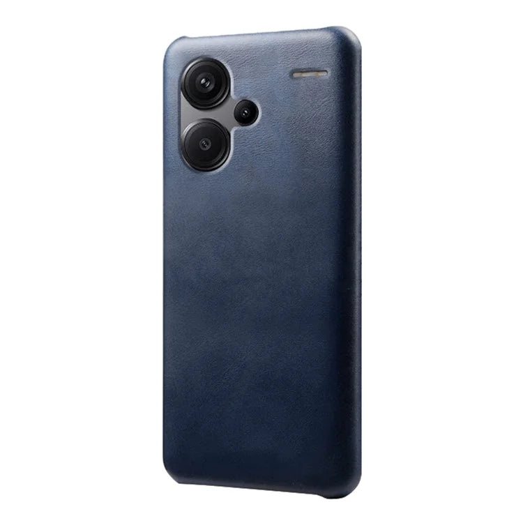 For Xiaomi Redmi Note 13 Pro+ 5G Case Calf Texture PC Cover Anti-Scratch Phone Shell