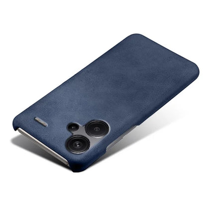 For Xiaomi Redmi Note 13 Pro+ 5G Case Calf Texture PC Cover Anti-Scratch Phone Shell