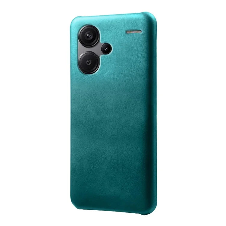 For Xiaomi Redmi Note 13 Pro+ 5G Case Calf Texture PC Cover Anti-Scratch Phone Shell