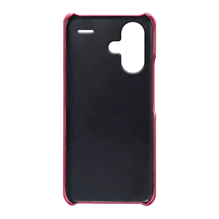 For Xiaomi Redmi Note 13 Pro+ 5G Case Calf Texture PC Cover Anti-Scratch Phone Shell