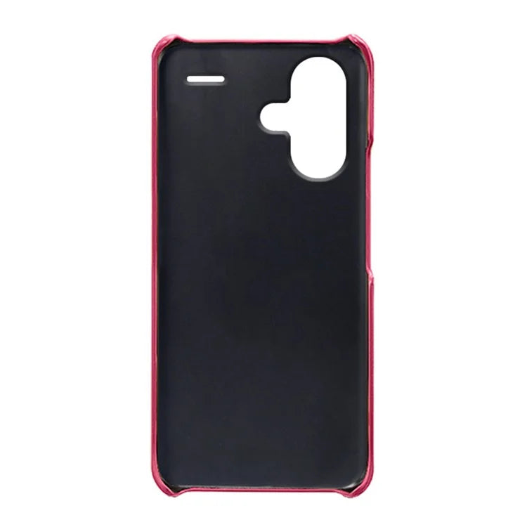 For Xiaomi Redmi Note 13 Pro+ 5G Case Dual Card Slots PU+PC Slim Phone Cover