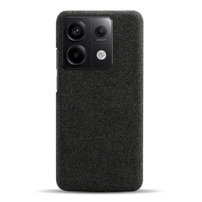 For Xiaomi Redmi Note 13 Pro 5G / Poco X6 5G Case Shockproof Phone Cover Cloth+PC Mobile Phone Shell
