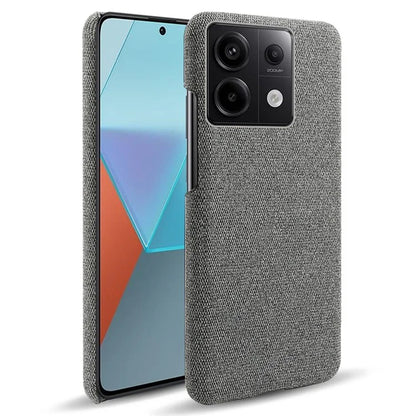 For Xiaomi Redmi Note 13 Pro 5G / Poco X6 5G Case Shockproof Phone Cover Cloth+PC Mobile Phone Shell