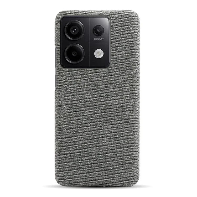 For Xiaomi Redmi Note 13 Pro 5G / Poco X6 5G Case Shockproof Phone Cover Cloth+PC Mobile Phone Shell