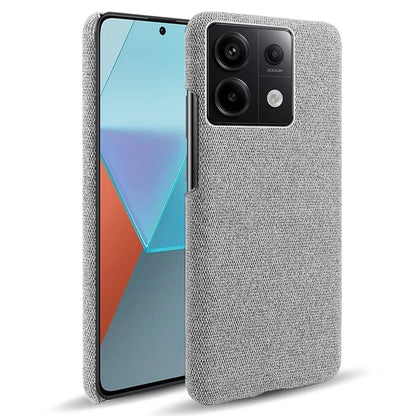 For Xiaomi Redmi Note 13 Pro 5G / Poco X6 5G Case Shockproof Phone Cover Cloth+PC Mobile Phone Shell