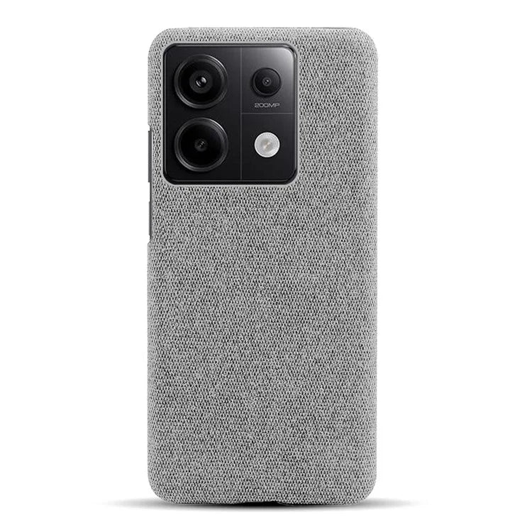 For Xiaomi Redmi Note 13 Pro 5G / Poco X6 5G Case Shockproof Phone Cover Cloth+PC Mobile Phone Shell