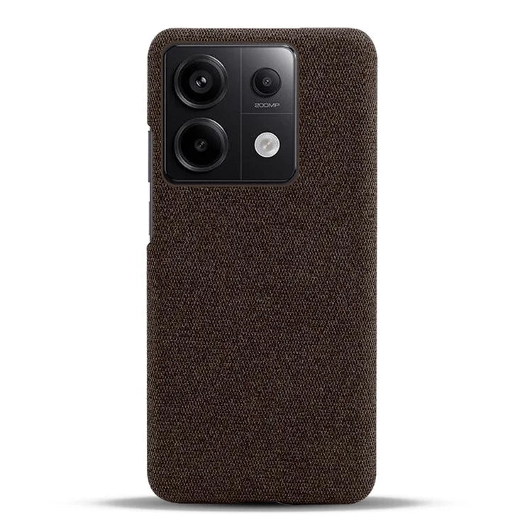 For Xiaomi Redmi Note 13 Pro 5G / Poco X6 5G Case Shockproof Phone Cover Cloth+PC Mobile Phone Shell