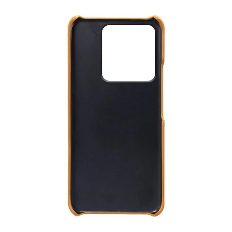 For Xiaomi Redmi Note 13 5G Case Dual Card Slots Shockproof Case PU+PC Slim Phone Case