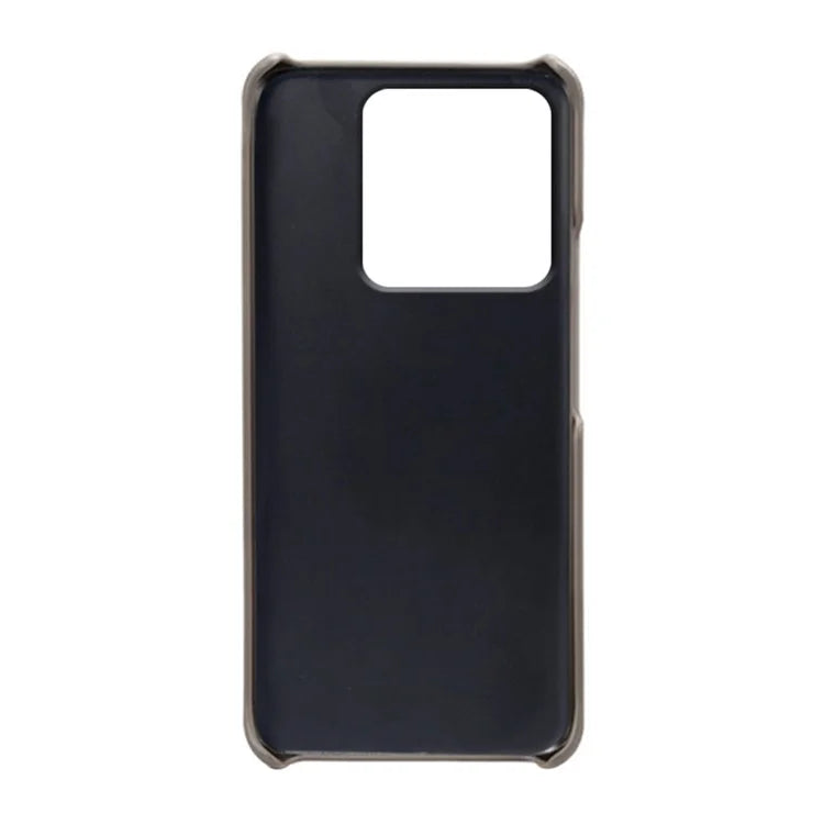 For Xiaomi Redmi Note 13 5G Case Dual Card Slots Shockproof Case PU+PC Slim Phone Case