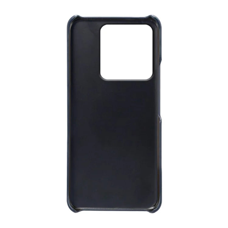 For Xiaomi Redmi Note 13 5G Case Dual Card Slots Shockproof Case PU+PC Slim Phone Case
