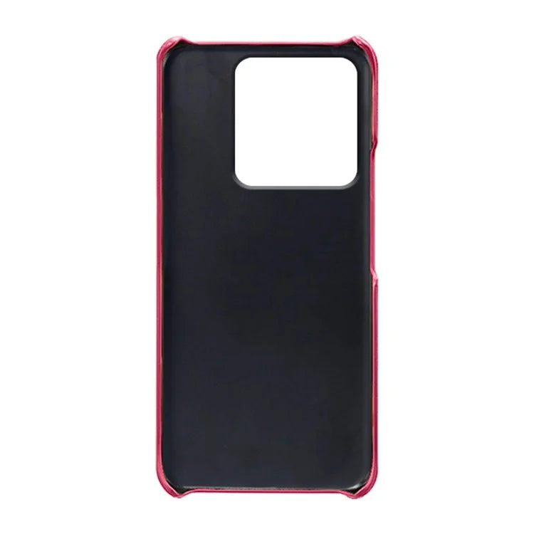 For Xiaomi Redmi Note 13 5G Case Dual Card Slots Shockproof Case PU+PC Slim Phone Case