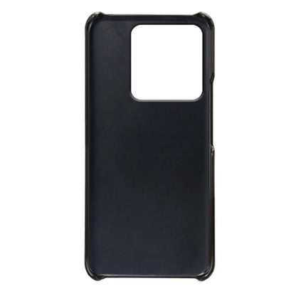For Xiaomi Redmi Note 13 Pro 5G / Poco X6 5G Case Calf Texture Anti-Scratch PU+PC Phone Shell