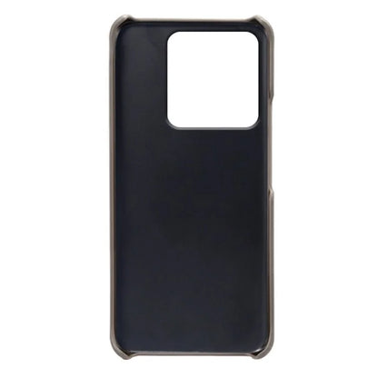 For Xiaomi Redmi Note 13 Pro 5G / Poco X6 5G Case Calf Texture Anti-Scratch PU+PC Phone Shell