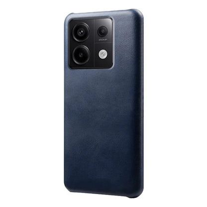 For Xiaomi Redmi Note 13 Pro 5G / Poco X6 5G Case Calf Texture Anti-Scratch PU+PC Phone Shell