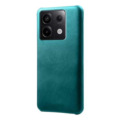 For Xiaomi Redmi Note 13 Pro 5G / Poco X6 5G Case Calf Texture Anti-Scratch PU+PC Phone Shell