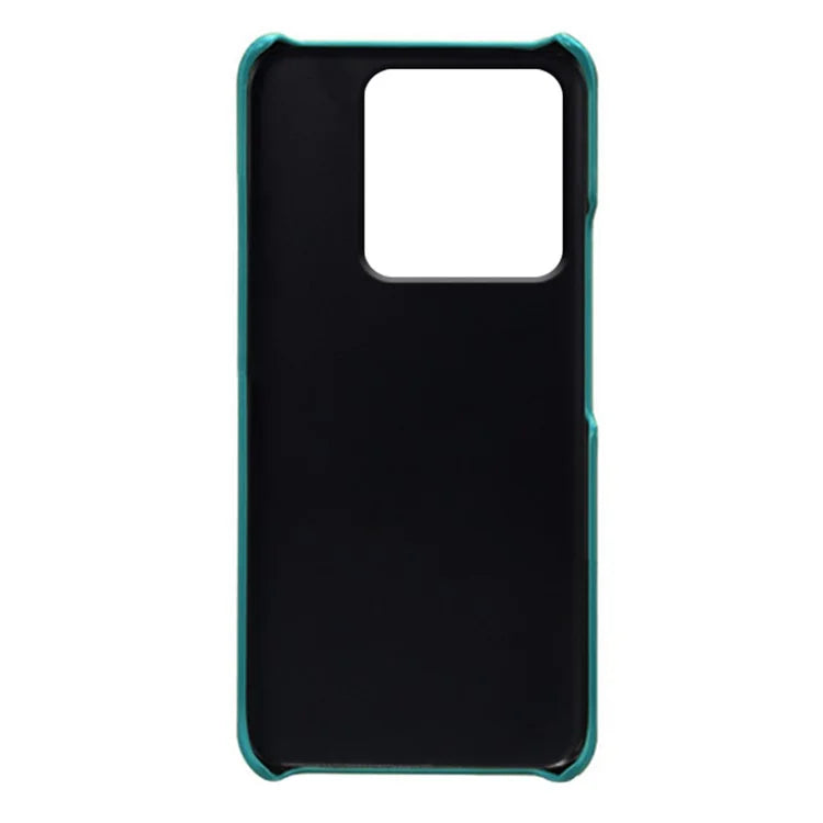 For Xiaomi Redmi Note 13 Pro 5G / Poco X6 5G Case Calf Texture Anti-Scratch PU+PC Phone Shell