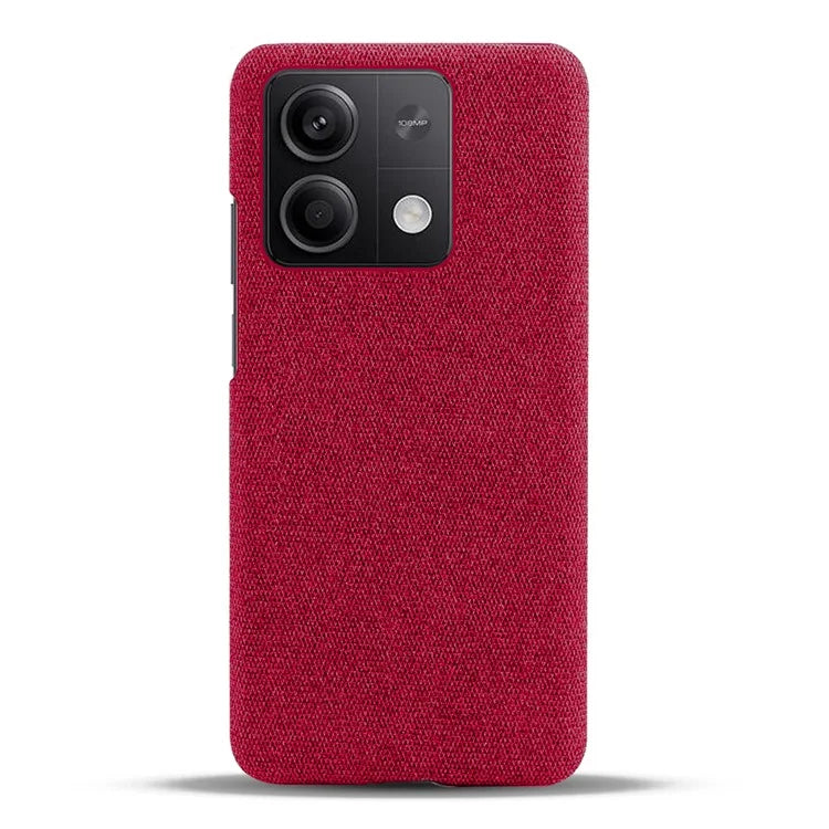 Ultra-light Phone Cover for Xiaomi Redmi Note 13 5G Case Shockproof Cloth+PC Shell