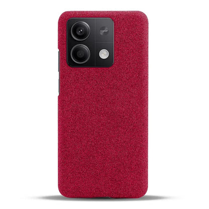 Ultra-light Phone Cover for Xiaomi Redmi Note 13 5G Case Shockproof Cloth+PC Shell