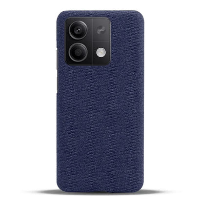 Ultra-light Phone Cover for Xiaomi Redmi Note 13 5G Case Shockproof Cloth+PC Shell