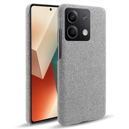 Ultra-light Phone Cover for Xiaomi Redmi Note 13 5G Case Shockproof Cloth+PC Shell