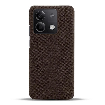 Ultra-light Phone Cover for Xiaomi Redmi Note 13 5G Case Shockproof Cloth+PC Shell