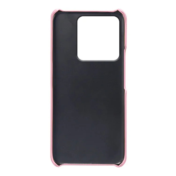 For Xiaomi Redmi Note 13 5G Case Calf Texture Anti-Drop PU+PC Phone Shell