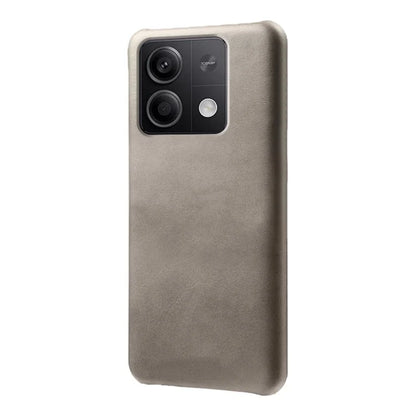 For Xiaomi Redmi Note 13 5G Case Calf Texture Anti-Drop PU+PC Phone Shell