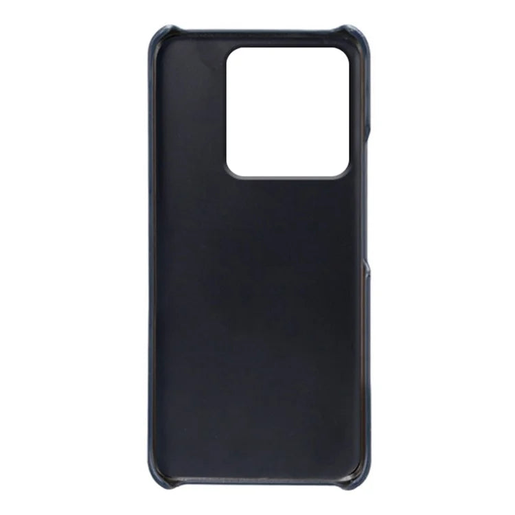 For Xiaomi Redmi Note 13 5G Case Calf Texture Anti-Drop PU+PC Phone Shell