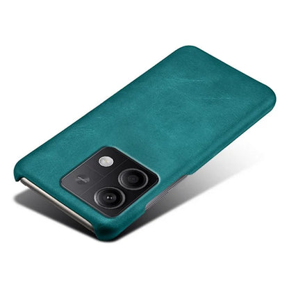 For Xiaomi Redmi Note 13 5G Case Calf Texture Anti-Drop PU+PC Phone Shell