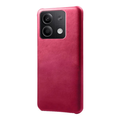 For Xiaomi Redmi Note 13 5G Case Calf Texture Anti-Drop PU+PC Phone Shell