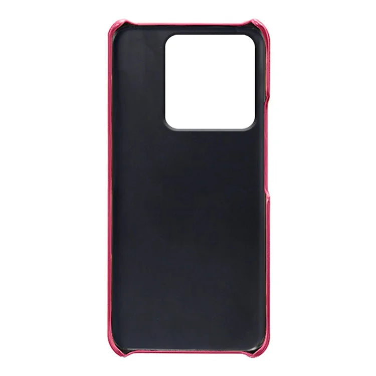 For Xiaomi Redmi Note 13 5G Case Calf Texture Anti-Drop PU+PC Phone Shell