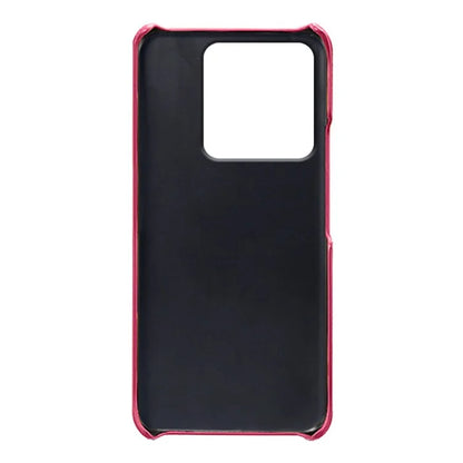 For Xiaomi Redmi Note 13 5G Case Calf Texture Anti-Drop PU+PC Phone Shell