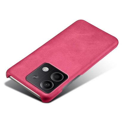 For Xiaomi Redmi Note 13 5G Case Calf Texture Anti-Drop PU+PC Phone Shell