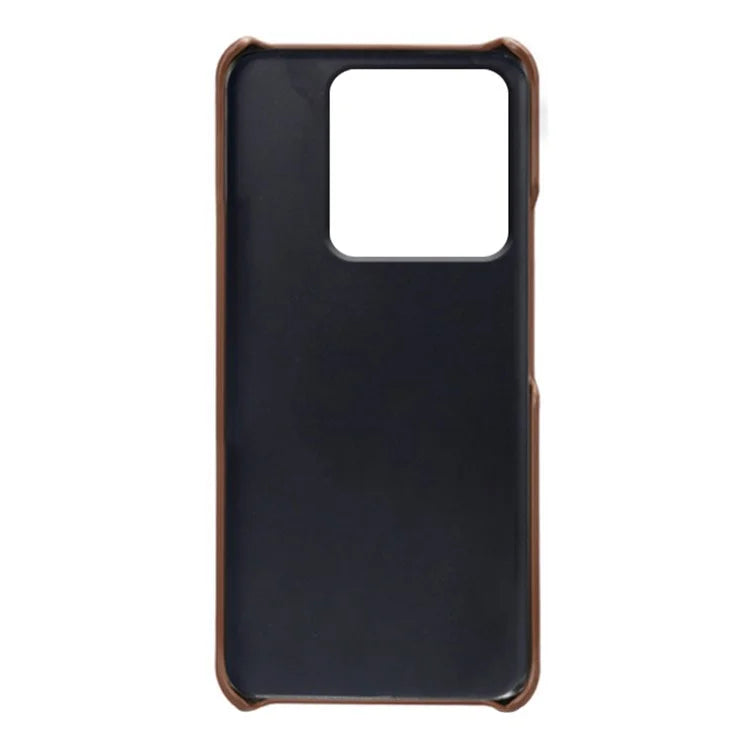 For Xiaomi Redmi Note 13 5G Case Calf Texture Anti-Drop PU+PC Phone Shell